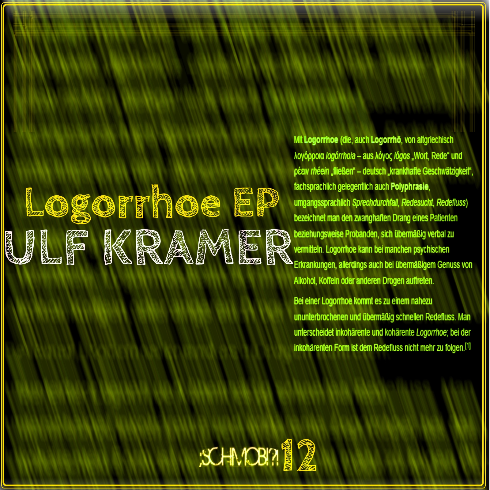 Ulf Kramer – Logorrhoe EP